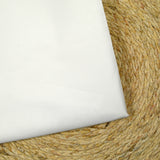 Twill de coton élasthanne blanc