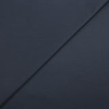 Twill de coton et soie bleu marine