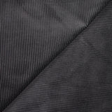 Velours côtelé 100% coton 3 mm gris anthracite