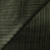 Velours côtelé coton 3 mm vert militaire