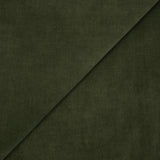 Velours côtelé coton contrecollé jacquard camouflage kaki
