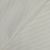 Velours côtelé polycoton 4 mm blanc cassé