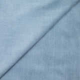 Velours côtelé polyester 1 mm bleu ciel