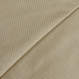 Velours de coton ras  rayé fantaisie beige