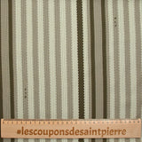 Printed viscose braided scratches taupe tones