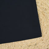 Voile de coton bleu marine