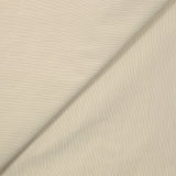 Voile de coton élasthanne tissé-teint rayé sable
