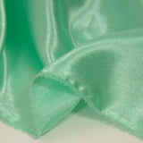 Crêpe satin polyester vert d'eau