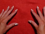 Lino de color naranja 100%