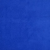 Royal blue polar fabric
