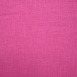 100% Lin lavé fuchsia