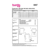 Patron Burda n°6087: Robe