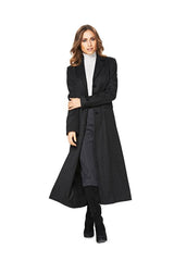 Patrón N ° 6845: chaqueta, abrigo largo