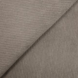 Taupe Gray Cantbed Polyester Velvet