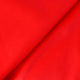 Satén de algodón rojo
