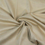 Tissu aspect daim double-face beige