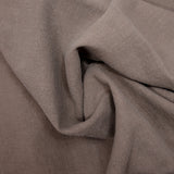 100% Lin lavé taupe