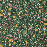 Cotton Liberty ® Bosque mágico Vert por metro