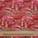 Coton liberty ® My little rouge au mètre
