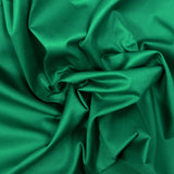 Satin de coton vert menthe