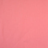 Coton uni rose