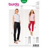Burda Boss N ° 6534: Pantalones - Jeans