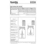 Burda Boss N ° 9359: pantalones de bolsillo para niños