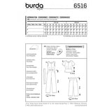 Burda boss n ° 6516: combination