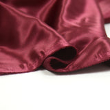 Sutin Polyester Plain Red Crimson