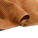 Light brown chopped polyester velvet