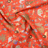Cotton Liberty ® Navidad roja por metro