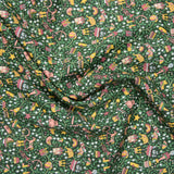 Cotton Liberty ® Bosque mágico Vert por metro