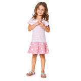 Burda Boss N ° 9341: Vestido de camiseta para niños