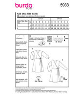 Burda Boss N ° 5933: Vestido