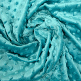 Turquesa Polar Minky Relief