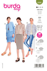 Burda boss n ° 6006: jacket