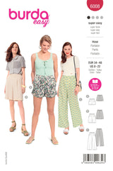 Burda Boss N ° 6008: pantalones