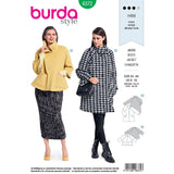 Burda boss n ° 6372: Raglan jacket