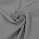 Microfibre polyester gris