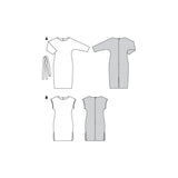 Burda Boss 6322- Vestido fácil de coser