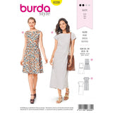 Burda boss 6339 - Boat collar dress