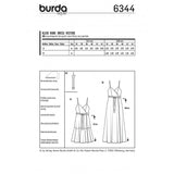 Burda boss 6344 - Wallet dress