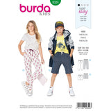 Burda boss 9324 - Children's pants and shorts
