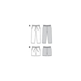 Burda boss 9324 - Children's pants and shorts