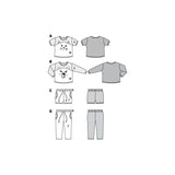 Burda boss 9326 - Children's T -shirt