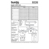 Burda boss 9326 - Children's T -shirt