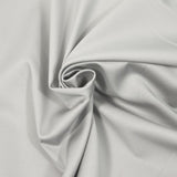 Pearl gray cotton satin