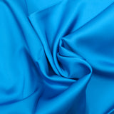 Satén viscosa azul