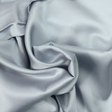 Gray viscose satin