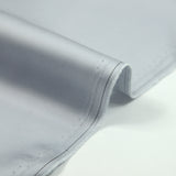 Gray viscose satin